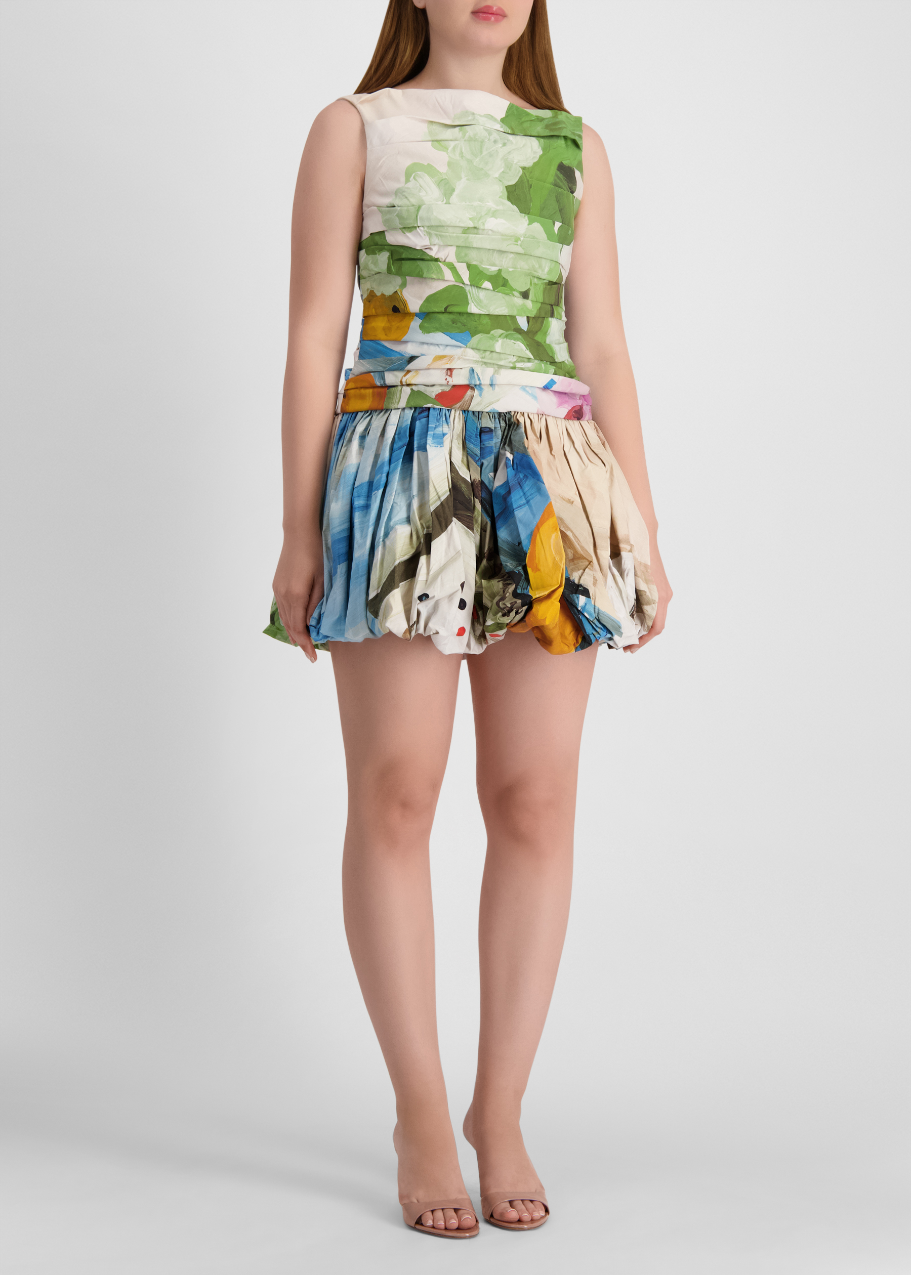 Nershall printed mini dress