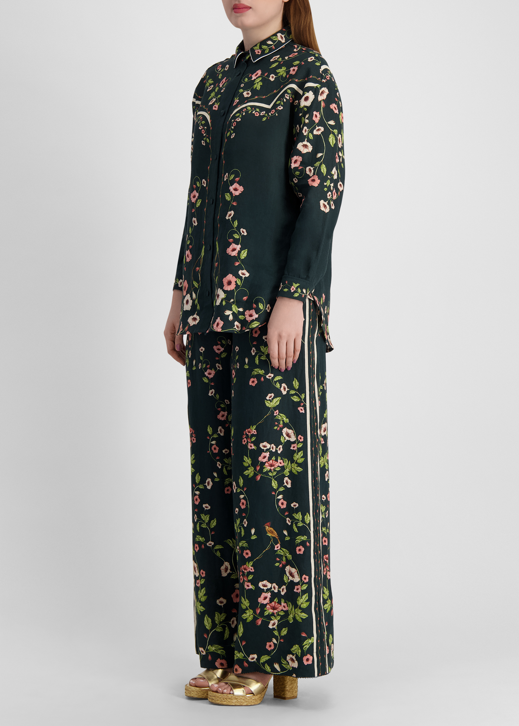 Cecilia floral-print blouse