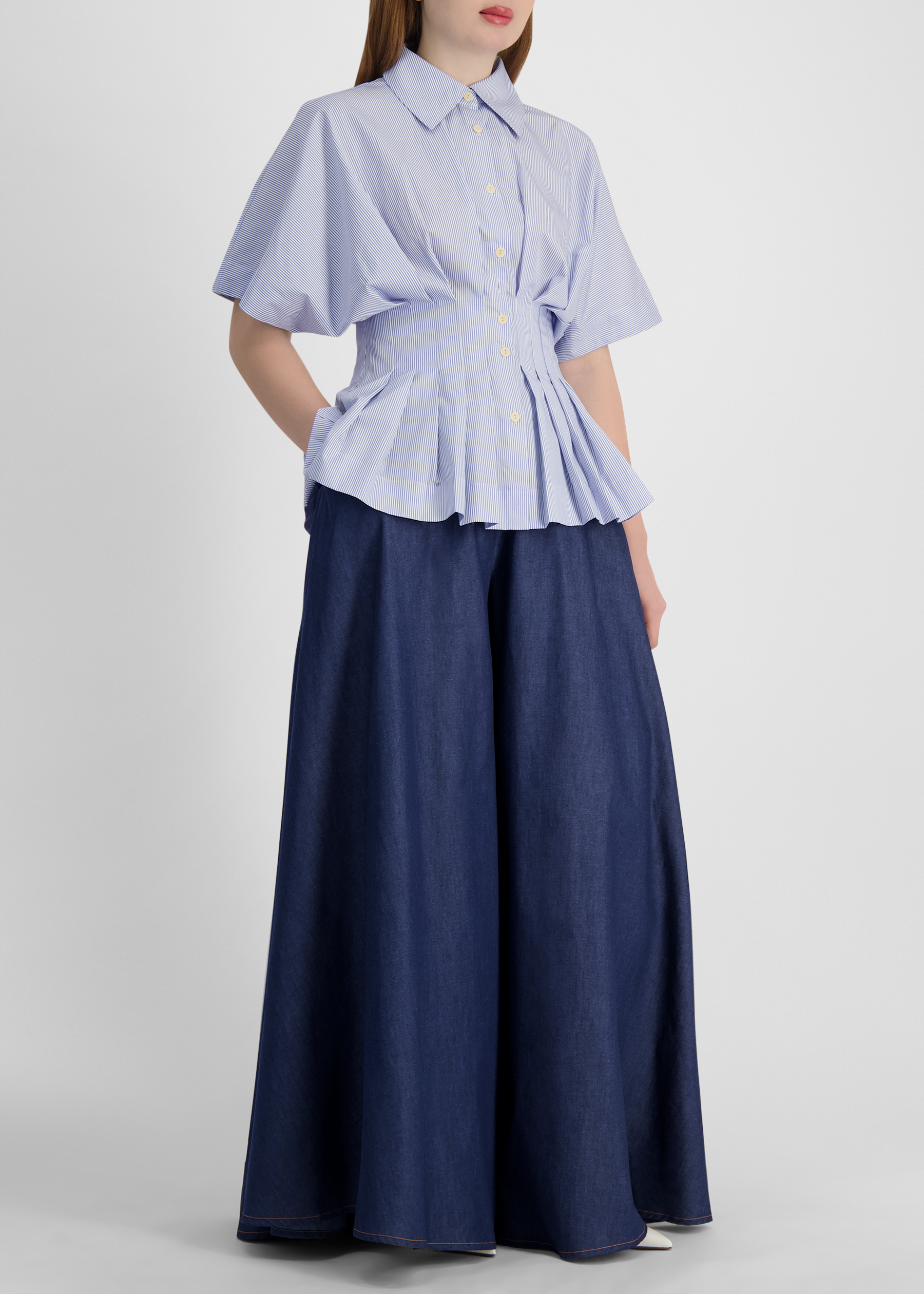 Courage striped cotton shirt