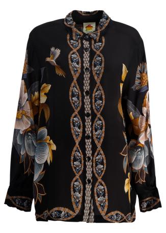 Floral snake printed pyjama set