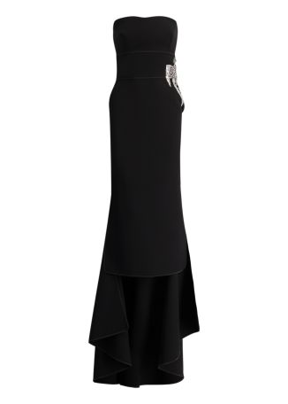 Residence strapless gown