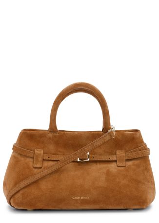 Le cambon 25 brown leather tote