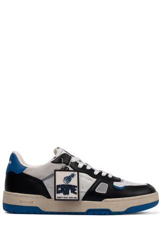 Off court og panelled leather sneakers
