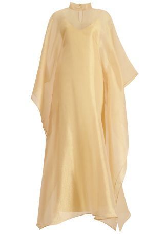 Sphinx gold organza kaftan