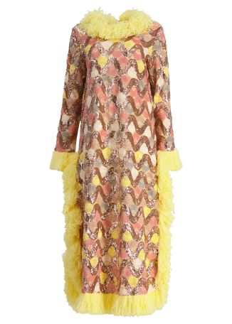 Rafaella sequin-embellished midi dress