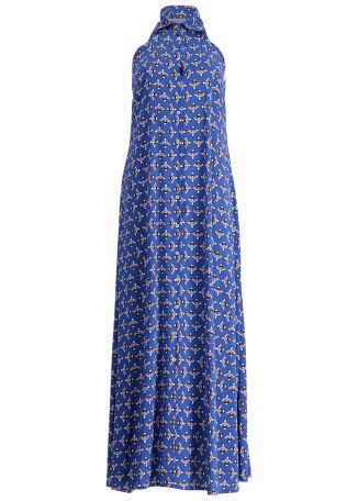 Printed maxi dress