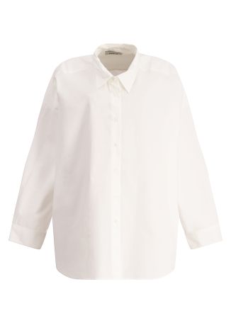 Roux white cotton shirt