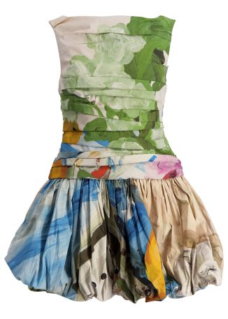 Nershall printed mini dress