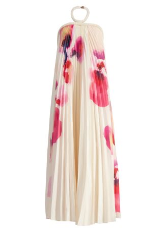 Fixby pleated maxi dress