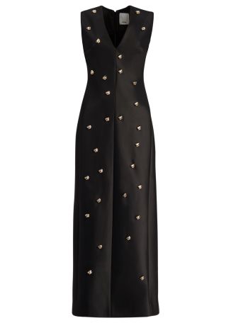 Pattison embellished cotton-blend maxi dress