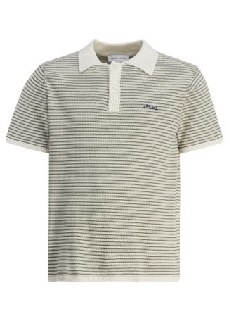Chapu knitted cotton polo shirt