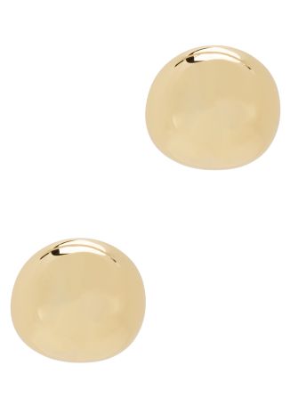 Lija 18kt gold-plated stud earrings