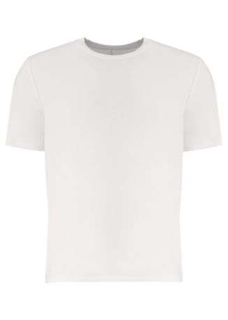 White technical-jersey t-shirt
