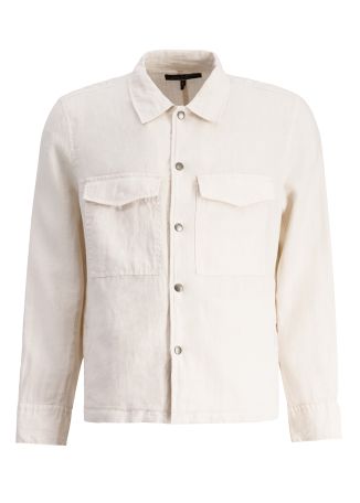 Angus ivory linen jacket