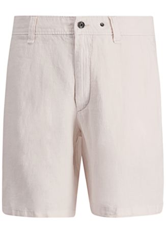 Haydon ivory linen shorts