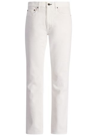 Fit 2 white slim-leg jeans