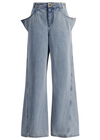 Manta sting blue wide-leg jeans