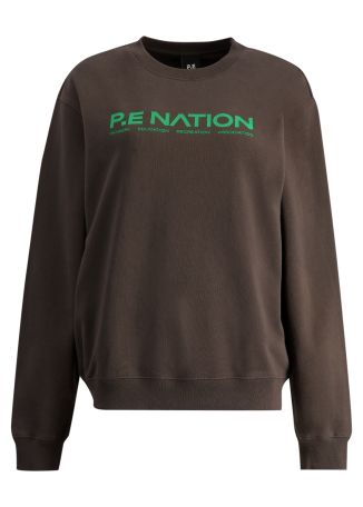 Qualify logo-print cotton sweatshirt