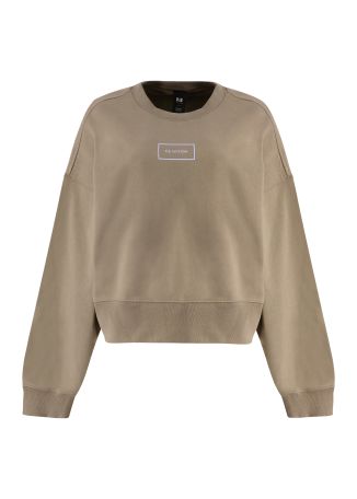 Kite brown logo cotton-blend sweatshirt