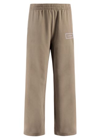 Kite brown logo cotton sweatpants
