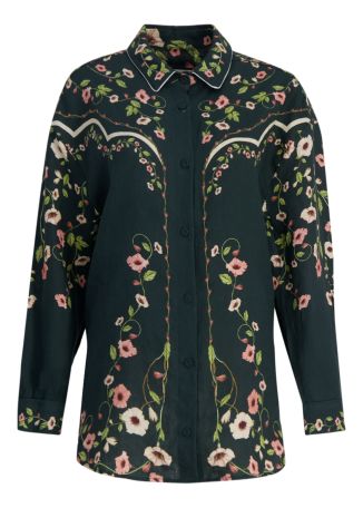 Cecilia floral-print blouse