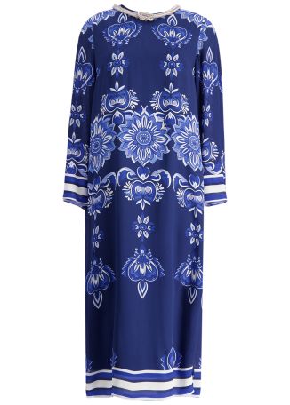 Seraphina floral-print chiffon midi dress