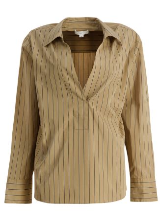 Striped cotton shirt