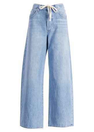 Brynn blue drawstring jeans