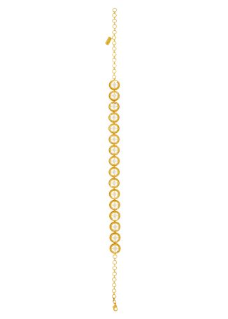 Ravi 2.0 pearl-embellished 24kt gold-plated necklace