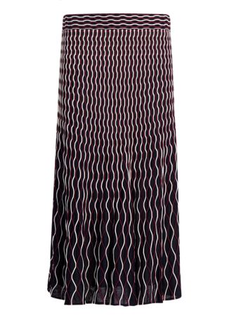 Alizia knitted rayon midi skirt