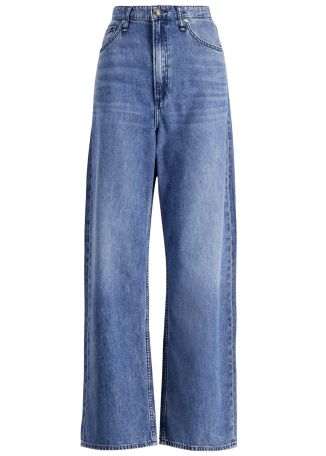 Logan blue wide-leg jeans 