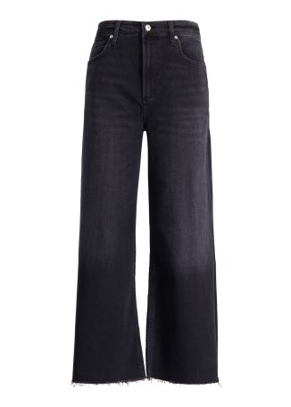 Lyra black wide-leg jeans