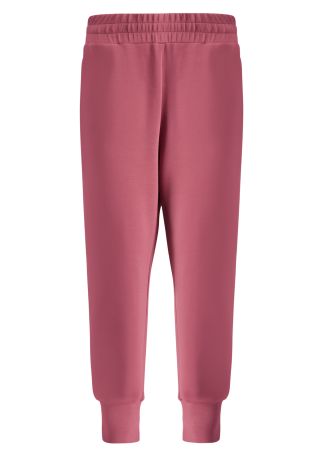 The slim cuff pink stretch-jersey sweatpants