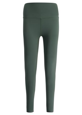 Freesoft green stretch-jersey leggings