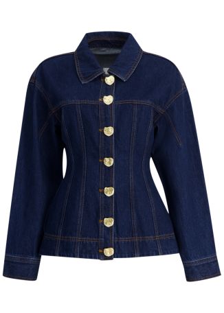 Gianna navy denim jacket