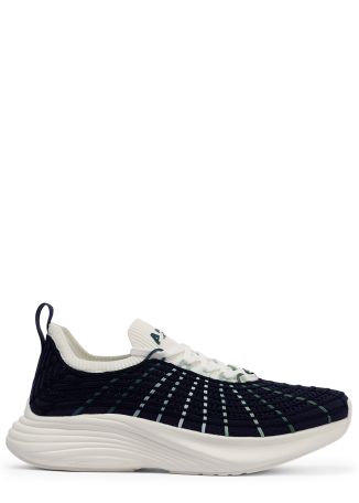 Techloom zipline blue knitted sneakers