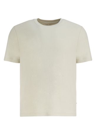 Odin ivory cotton-blend t-shirt