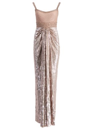 Only you crystal-embellished maxi dress