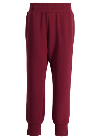 The slim cuff red stretch-jersey sweatpants