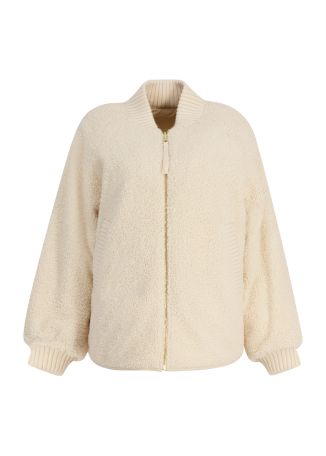 Serina ivory reversible jacket