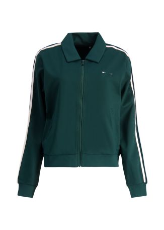 Cobra pari green striped track jacket