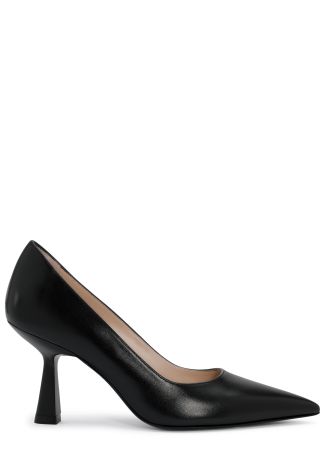 Vinnie 85 black leather pumps