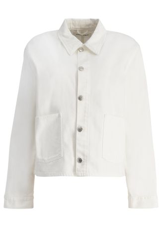 Sanadina white denim shirt