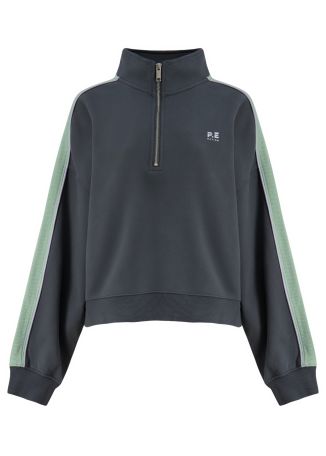 Align two-tone cotton sweatshirt