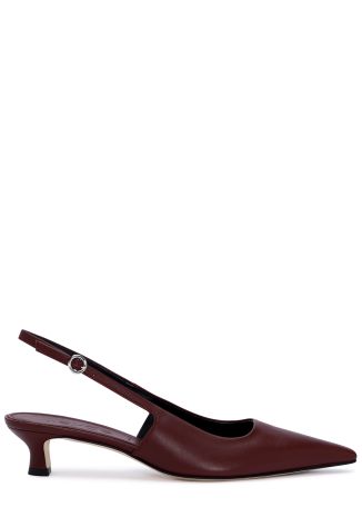 Catrina 35 brown leather pumps