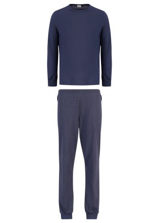 Printed cotton pyjama set