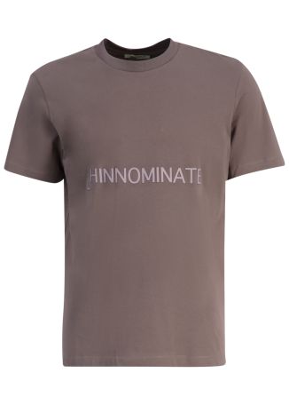Grey logo-print cotton t-shirt