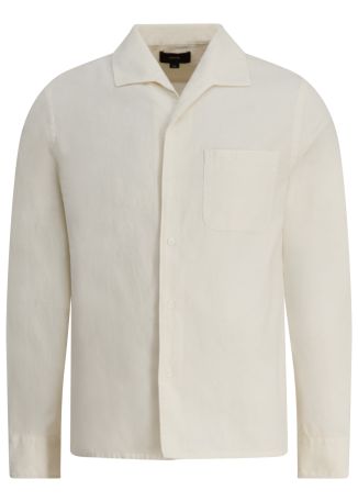 Off-white cotton shirt