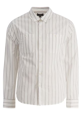 Striped cotton shirt