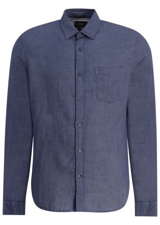 Blue cotton shirt